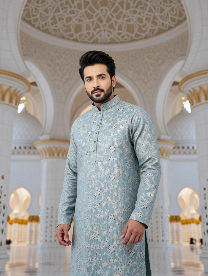 Luxury Katan - Sky blue